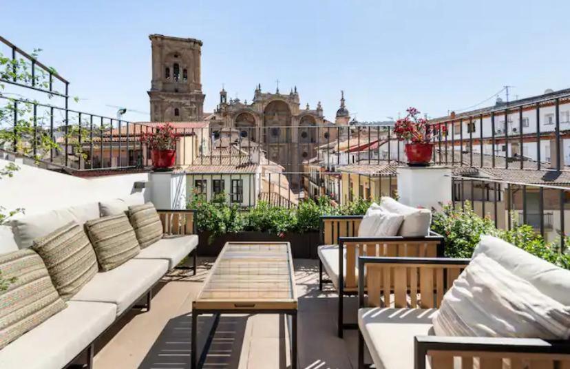 El Palomar De La Catedral Atico Espectacular Lägenhet Granada Exteriör bild