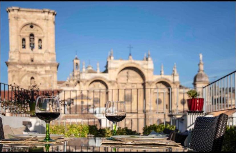 El Palomar De La Catedral Atico Espectacular Lägenhet Granada Exteriör bild