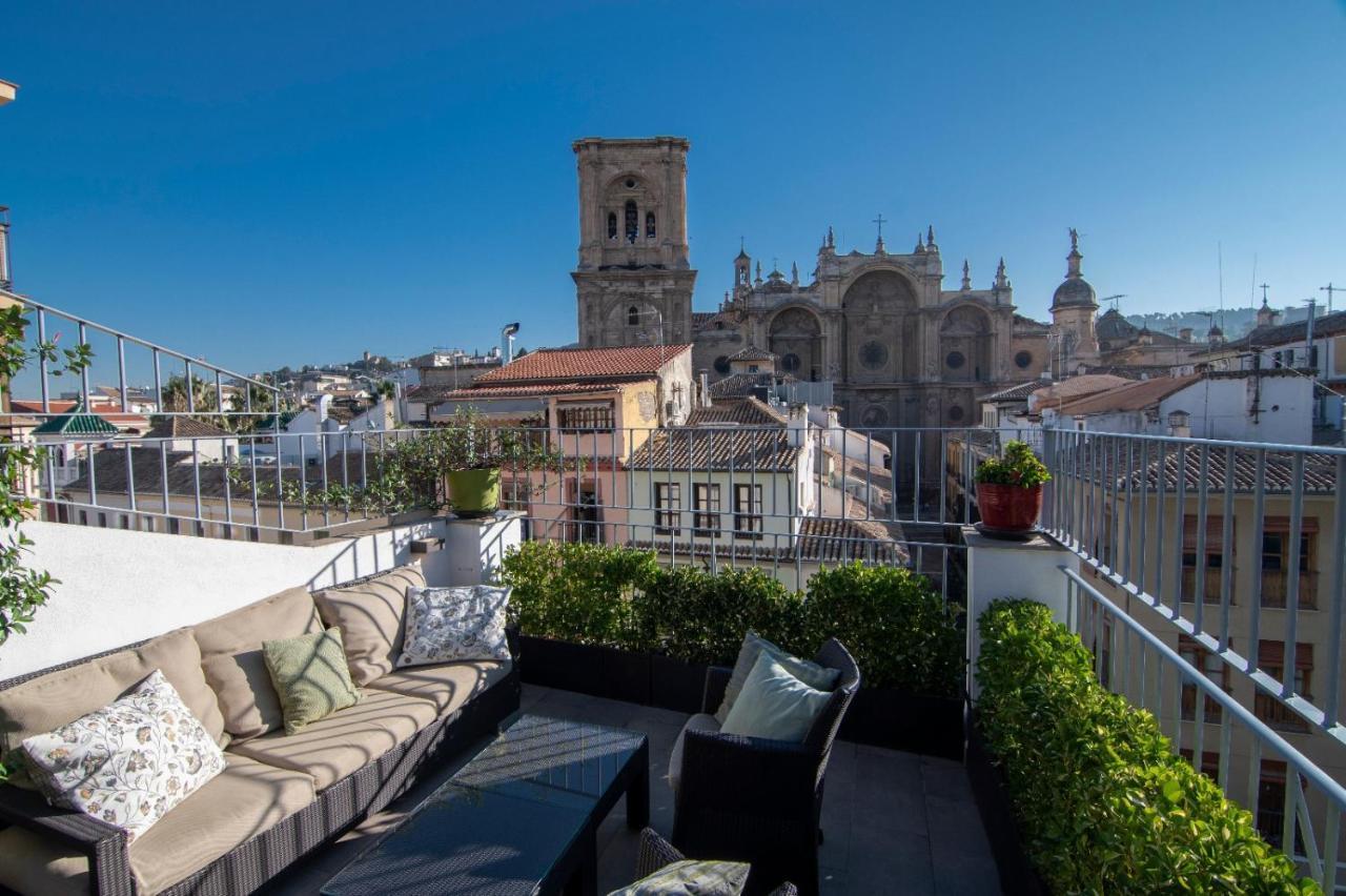 El Palomar De La Catedral Atico Espectacular Lägenhet Granada Exteriör bild